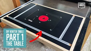 DIY Router Table Attached to a Cabinet Saw