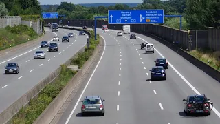 Relaxing drive to Bremen, Germany in 4K 30fps on the Autobahn A1 with Scenic views