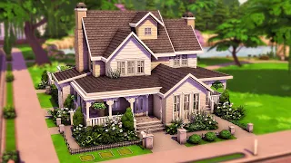 Base Game Family Home | The Sims 4 Speed Build