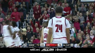 Wake Forest vs Louisville College Basketball Condensed Game 2018