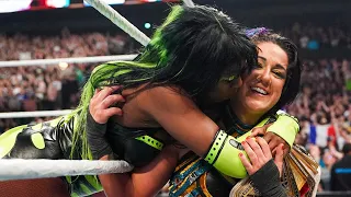 Bayley Beats Naomi & Tiffany Stratton To Retain WWE Women's Title at WWE Backlash (May 4, 2024)