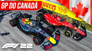 F1 22 - GP DO CANADÁ COM CHECO PEREZ