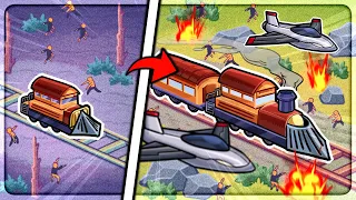 I Upgraded This Train With FIGHTER JETS To Survive