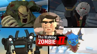 The Walking Zombie 2 | (All Bosses + All Cut Scenes + Ending Scenes)