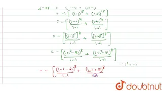 Let `alpha and beta` two roots of the equatins `x^(2)+2x+2=0.` then `alpha^(15)+beta^(15)` is equal