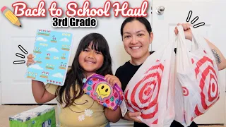 2023 BACK TO SCHOOL HAUL🎒! 3rd Grade School Supplies