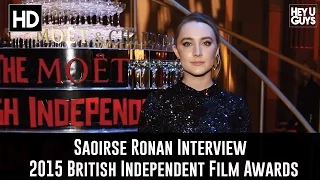 Saoirse Ronan Interview - The 2015 British Independent Film Awards