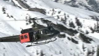Bell UH-1D Gebirgsflugtraining