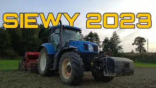 🔥PIERWSZY WE WSI?! || Siew pszenicy 2023 || New Holland || ATR P&V