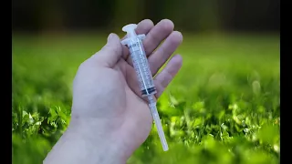 WITH THIS SECRET, YOU WILL NEVER THROW OUT A USED SYRINGE.