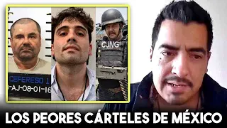 THESE ARE THE MOST DANGEROUS CARTELS IN MEXICO - Mexican mafia expert names them