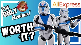 Aliexpress Star Wars Black Series Dogma and Tup Bootleg/Knock Off Review