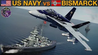 Could A Flight Of Hornets Have Found & Sunk The Battleship Bismarck? (Naval Vid 54) | DCS