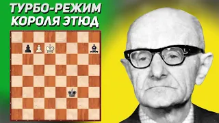 Тубро-режим короля. Шахматный этюд Сарычевых 1928 год. Шахматная композиция. Шахматные этюды.