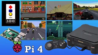 Raspberry Pi 4. Unofficial Retropie build. 3DO Games test.