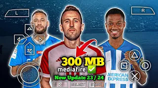 Efootball Pes 2023 PPSSPP Lite 300 MB Latest kits 2023 Camera PS5 HD Grafik || Ukuran Kecil