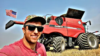 🔴LIVE! 2021 Spring Wheat Harvest!