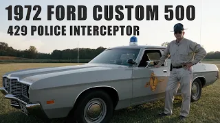 1972 Ford Custom 500 429 Police Interceptor | Retired South Carolina Highway Patrol Car
