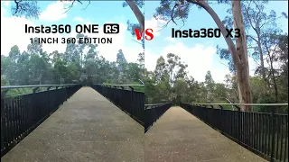 Insta360 X3 vs One RS 1-Inch 360 Edition - Image Quality Comparison