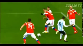 russia vs Argentina goals highlights   friendly 11,11 2017