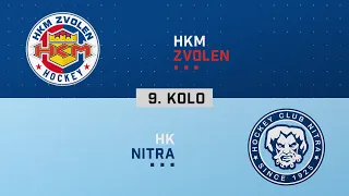 9.kolo HKM Zvolen - HK Nitra HIGHLIGHTS