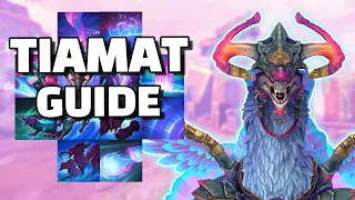How To Handle A God With 11 Abilities! SMITE Tiamat Guide: Abilities & Leveling Order
