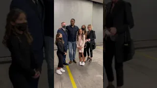 GSP meets Jon Jones Family