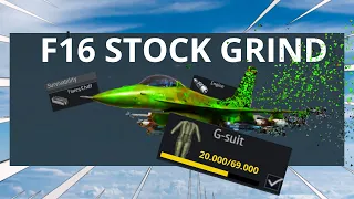 THE PAINFUL F16ADF STOCK GRIND EXPERIENCE | War thunder