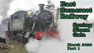 East Somerset Railway Steam Gala 2023: Part 1