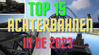 Top 15 Achterbahnen in Deutschland 2023 | Ranking |