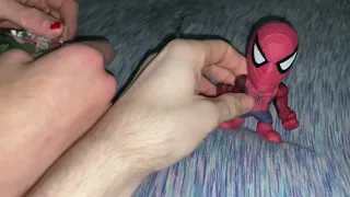 UNPACKAGING SPIDER-MAN 3 TOYS FROM BURGER KING *2006*