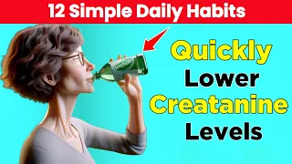 12 Simple Daily Habits to Quickly Lower Creatinine Levels and Avoid Dialysis!