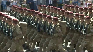 Ukraine Marks Independence Day with Military Parade