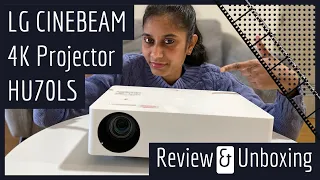 LG CINEBEAM 4K PROJECTOR | #HU70LS | #HU70LA| UHD #プロジェクター | UNBOXING | REVIEW #LGPROJECTOR |TAMIL