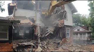 [FULL VIDEO] Cab view, House Demolition #25.