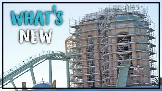 Whats New at SeaWorld San Diego? Journey to Atlantis Construction, Tidal Twister