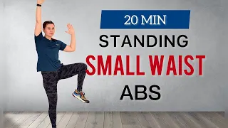 20 Min SMALL WAIST + ABS/All Standing/No Jumping