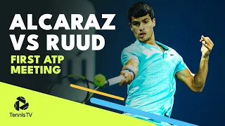 Carlos Alcaraz vs Casper Ruud First ATP Meeting | Marbella 2021 Extended Highlights