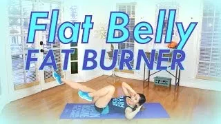 Flat Belly Fat Burner | POP HIIT