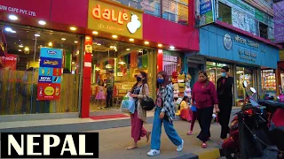 Pokhara City Main Bazar CHIPLEDHUNGA - 4K Virtual Travelling Walking Nepal 2022