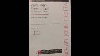 Veni Veni Emmanuel Alto (SA arrangement)