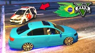 GTA V: BRASIL ROLEPLAY - PRIMEIRA FUGA da POLÍCIA!!! #09