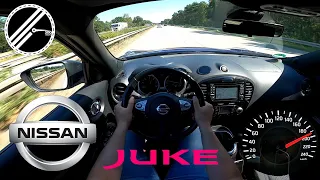 Nissan Juke 1.5 dCi 110 PS Top Speed Drive On German Autobahn With No Speed Limit POV