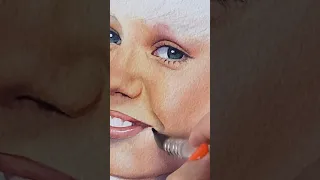 can you guess who he is - watercolor portrait painting