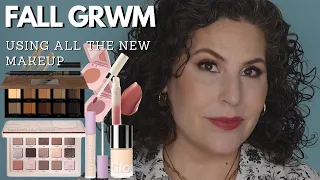 Fall GRWM Using Mostly New Makeup - Natasha Denona, Danessa Myricks, EM, Glossier, Lisa Eldridge