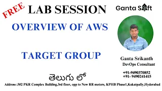 Overview Of AWS Target Group |GantaSoft | Best Devops Training in  KPHB HYD | Ganta Srikanth