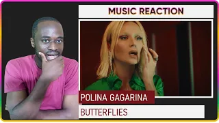 First time hearing Polina Gagarina Полина Гагарина  Бабочки Премьера клипа reaction