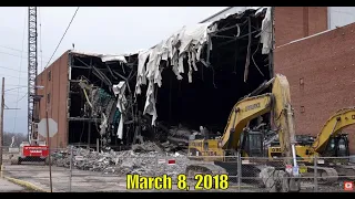 Demolition  of  the  Cincinnati  Gardens,  Cincinnati,  Ohio