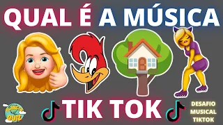 ADIVINHE A MÚSICA DO TIK TOK COM EMOJIS DESAFIO MUSICAL TIKTOK #6