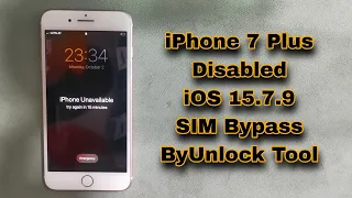 How To iPhone 7 Puls iOS 15.7.9 SIM Bypass By Unlock Tool